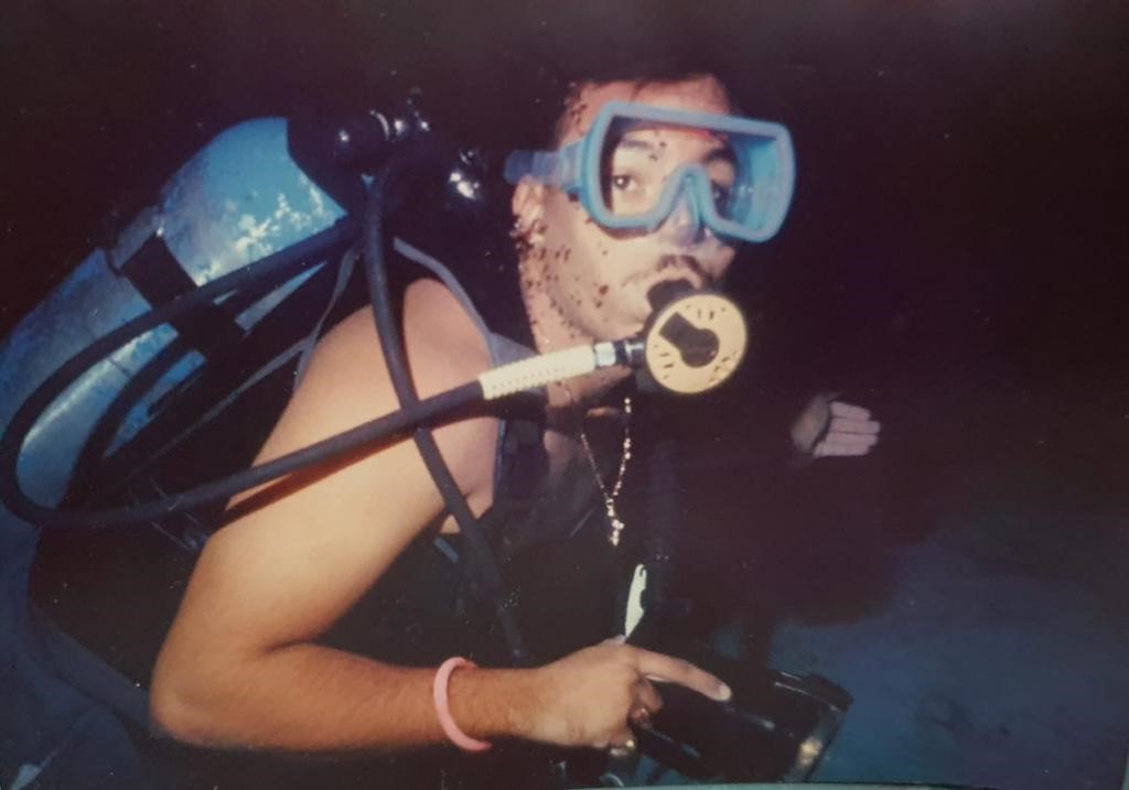 Rick Diving 1989